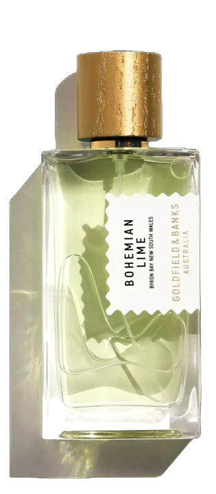 bohemian lime perfume bottle