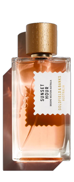 sunset hour perfume bottle